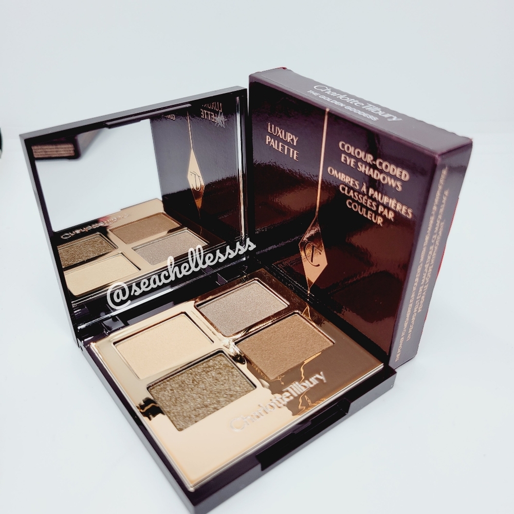 The Golden Goddess Charlotte Tilbury Eyeshadow Palette | Brand New in Box